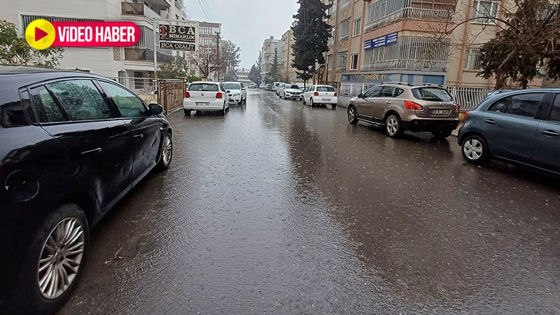 Meteoroloji uyarmıştı! Şanlıurfa'da sağanak etkili oluyor