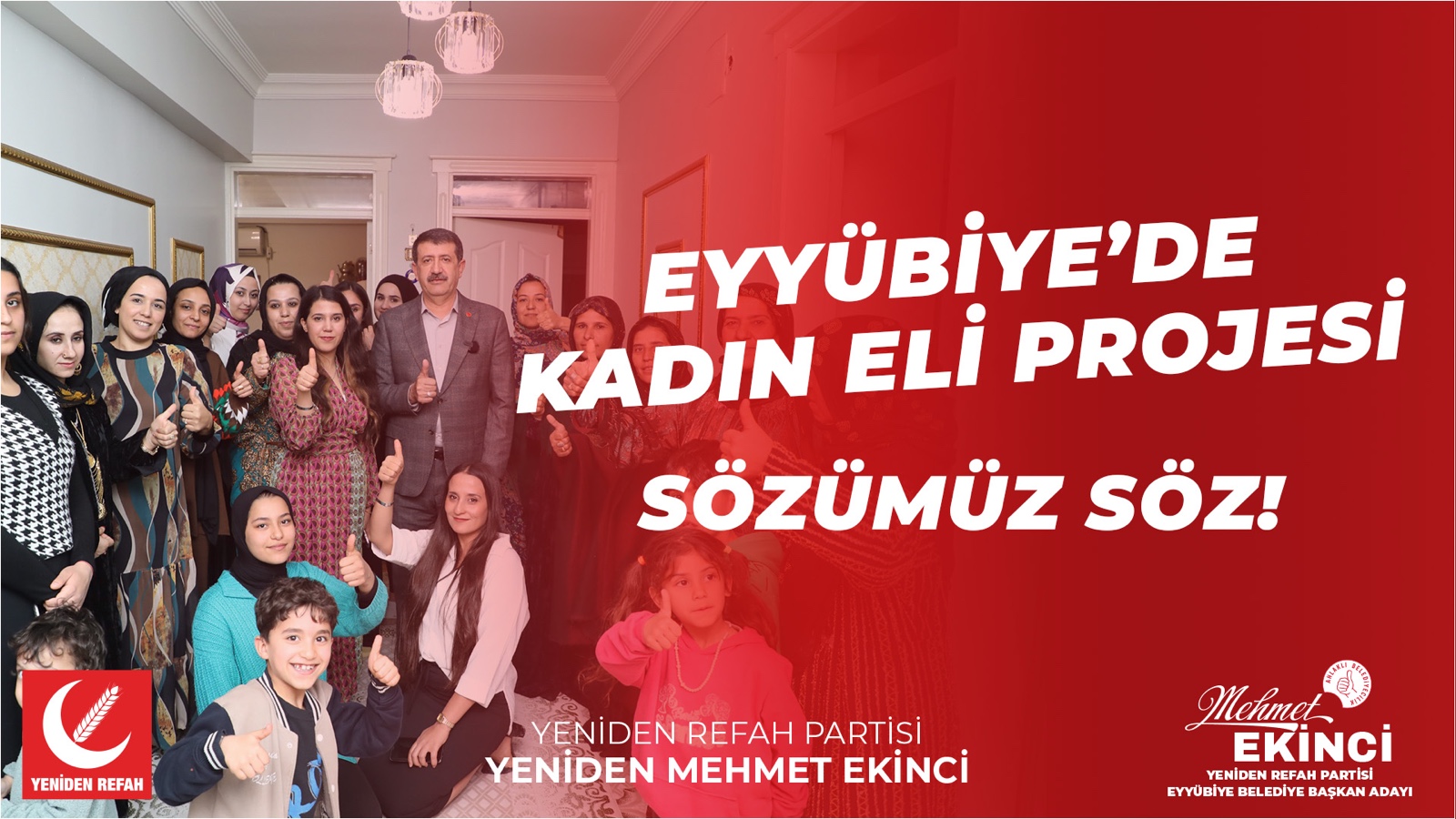 Mehmet Ekinci'den kadınlara yönelik dev proje!