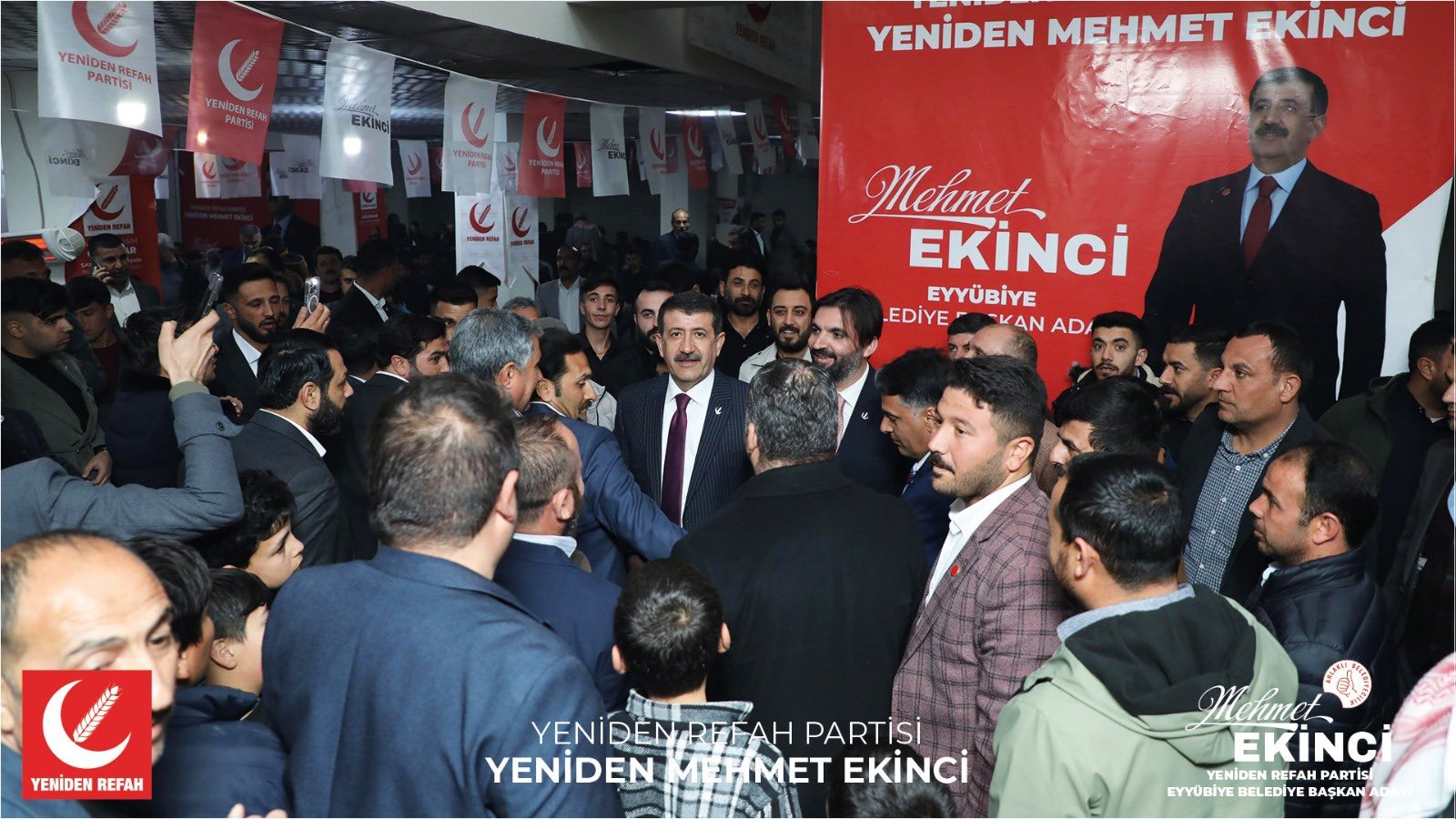 Eyyübiye’deki aşiretlerden Mehmet Ekinci’ye destek