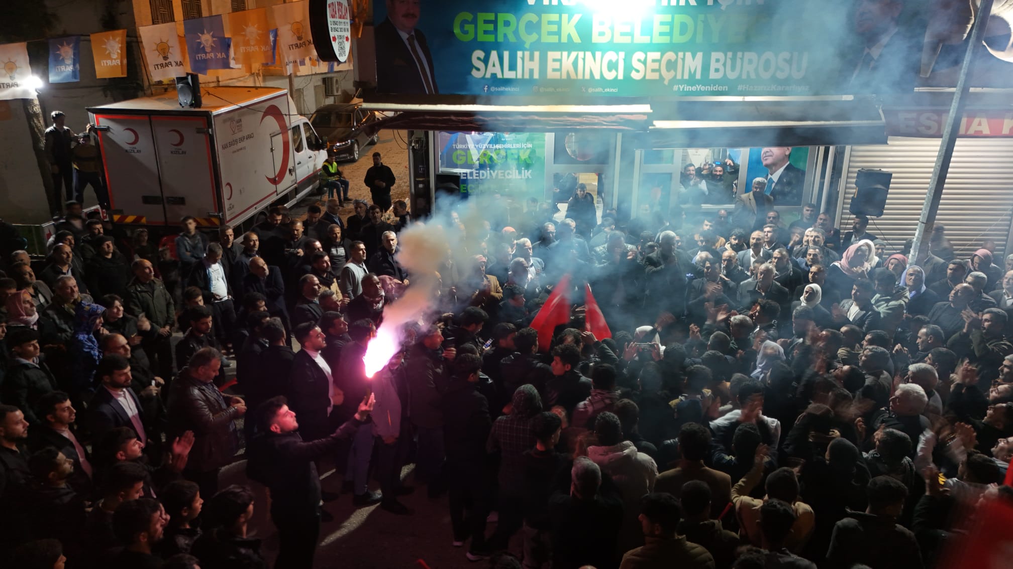 Viranşehir’de aşiretlerden Salih Ekinci’ye destek