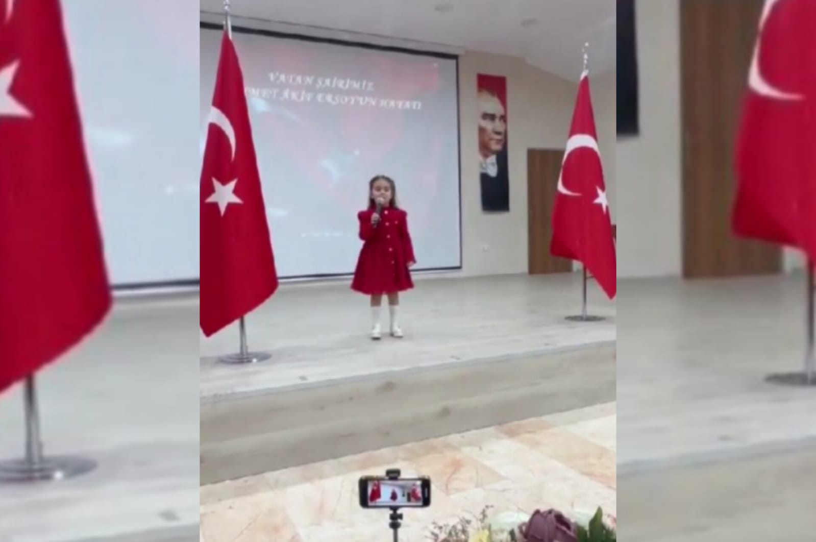 Alkışlar Şanlıurfalı kaymakamın kızına... Dinleyen herkesin Maşallah'ını aldı
