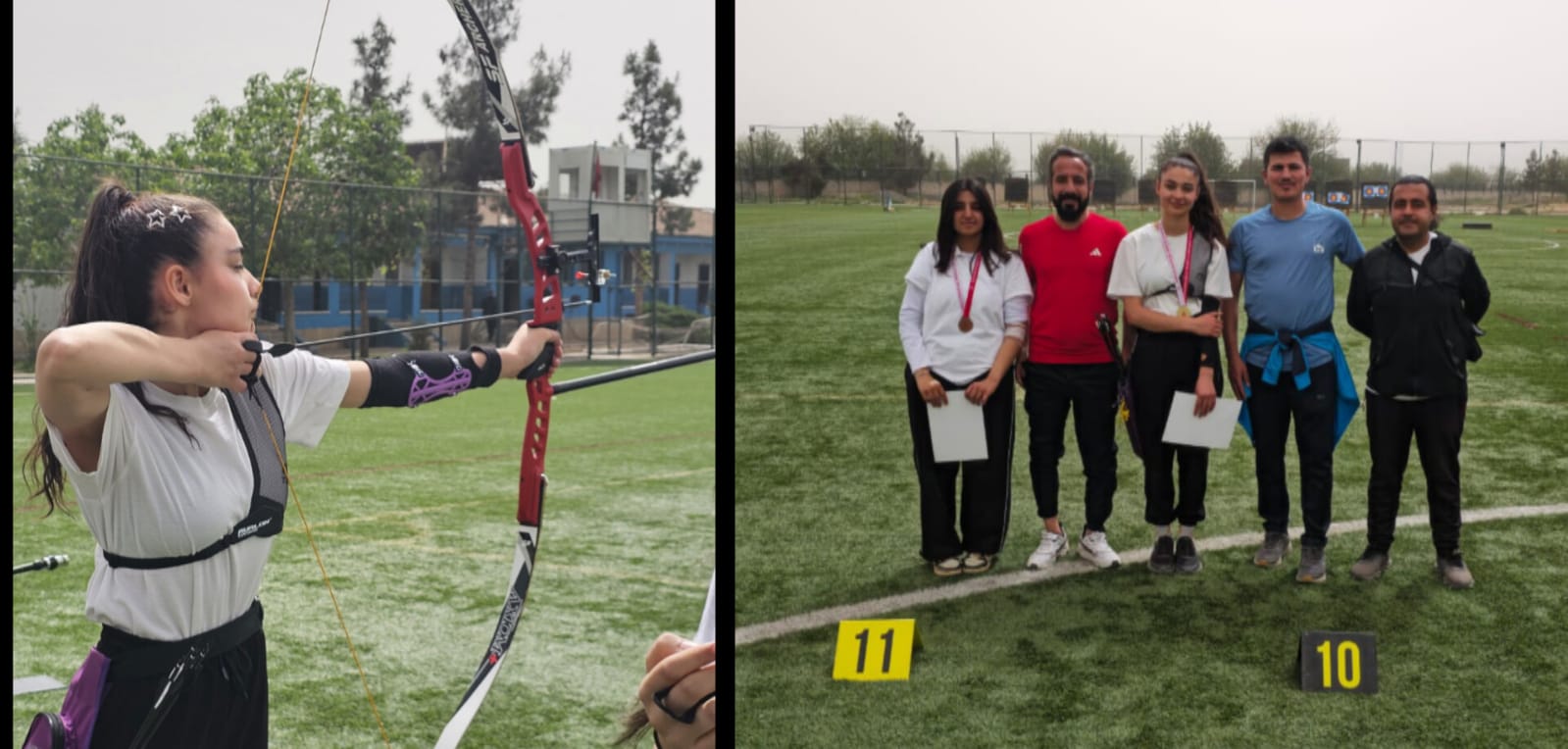 Şanlıurfalı kadın sporcular okçulukta da iddialı... Birinci belli oldu!