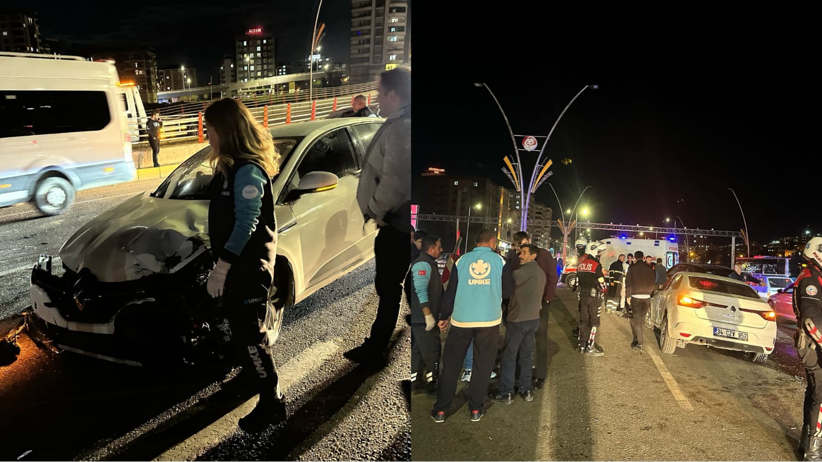 Şanlıurfa'da akşam saatlerinde korkutan kaza! Yaralılar var