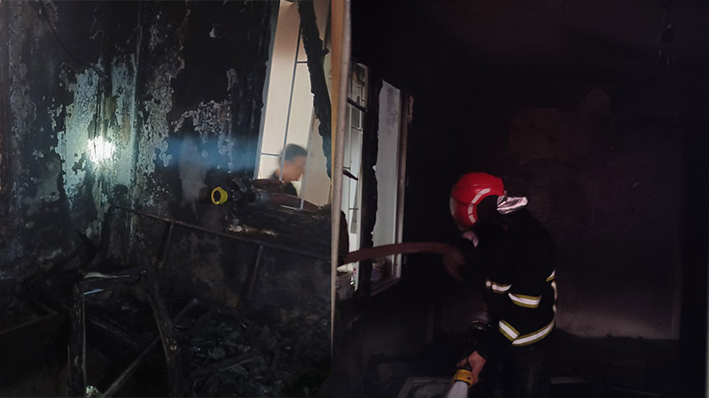 Şanlıurfa’da 5 katlı binada yangın: 1 çocuk öldü, 4 kişi yaralı!