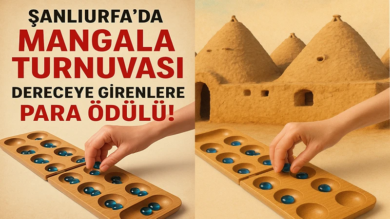Şanlıurfa’da ödüllü turnuva başlıyor