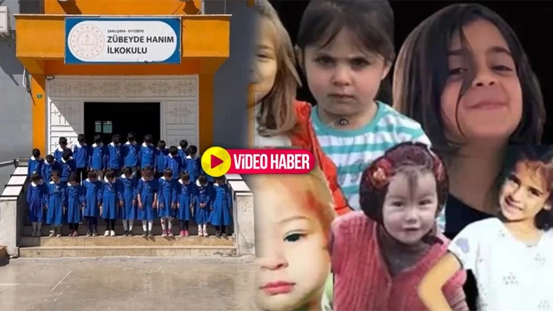 Şanlıurfalı öğrencilerden anlamlı 23 Nisan mesajı: Narin, Şirin, Sıla…